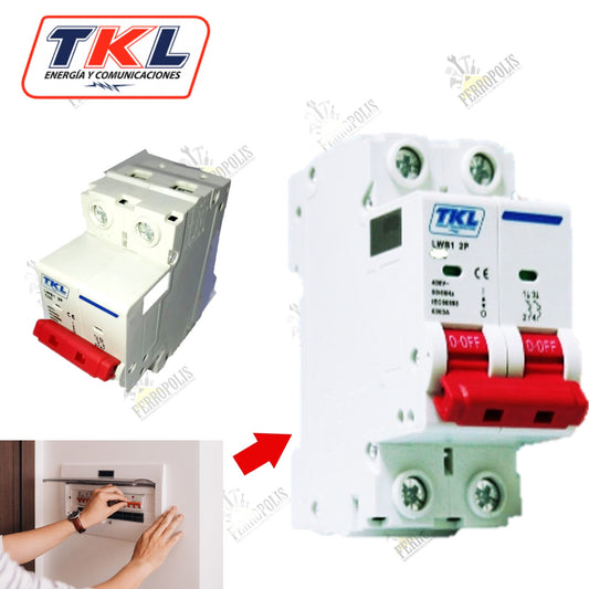 LLAVE TERMICA SEMIPESADO 2X32A