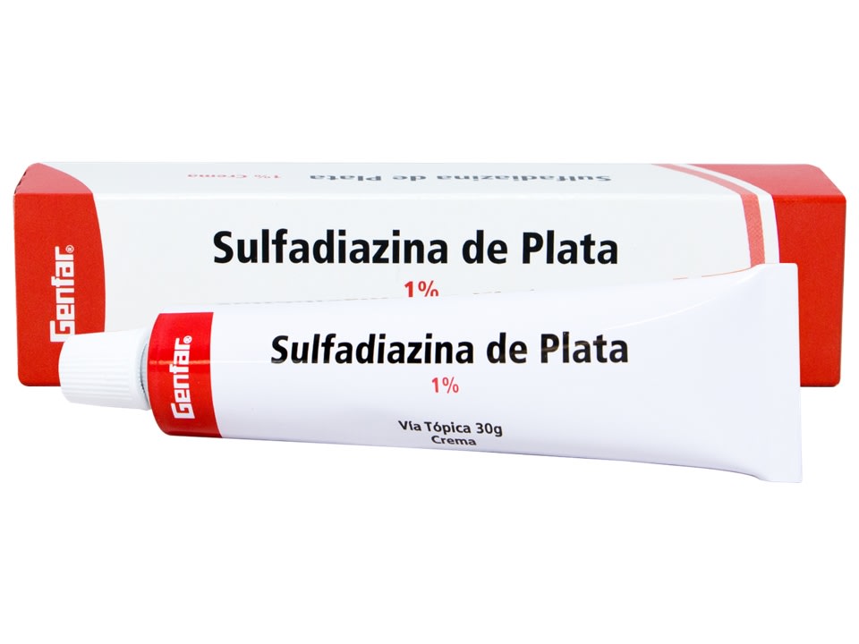 SULFADIAZINA DE PLATA 1% TUBO X 30 GR