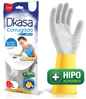GUANTE JEBE LAVAR CORRRUGADO (TALLA L) "DKASA"