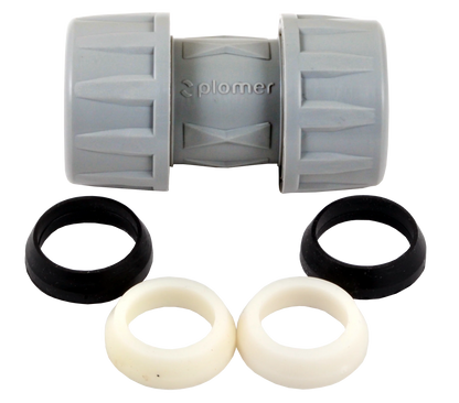 ACOPLE COMPRESION 13mm x 1/2" "PLOMER"