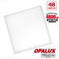 PANEL LED 60X60 48W"OPALUX" 4800LM FP.0.9, 6700-7000K 120° 85-265VAC