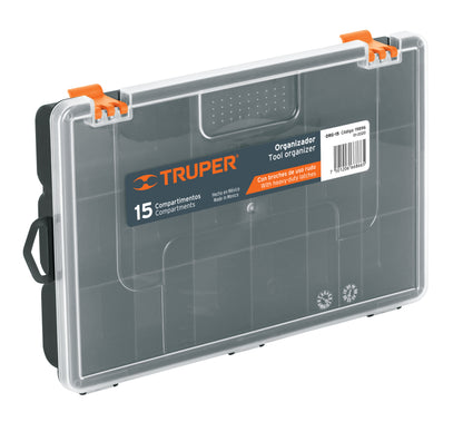 ORGANIZADOR 11" (15 COMPARTIMIENTOS) "TRUPER"