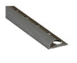 PERFIL MAYOLICA PVC GRIS FOSTER OSCURO 8.5 mm