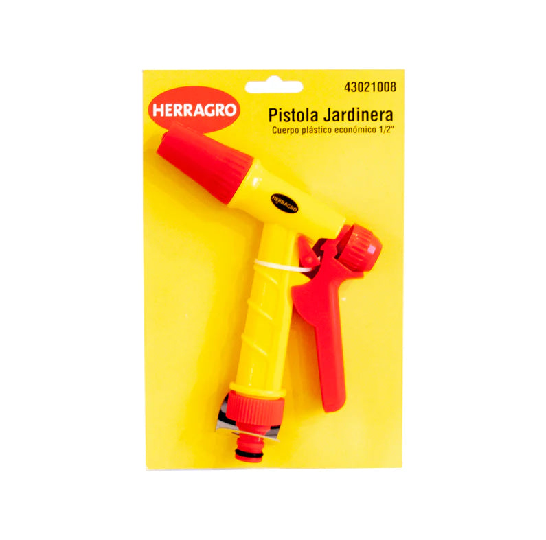 PISTOLA RIEGO PLASTICO 1 FUNCION "HERRAGRO"