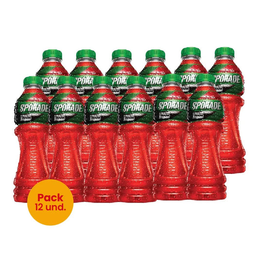PACK SPORADE TROPICAL T/ROSCA 500 ml ( X12 UNID)