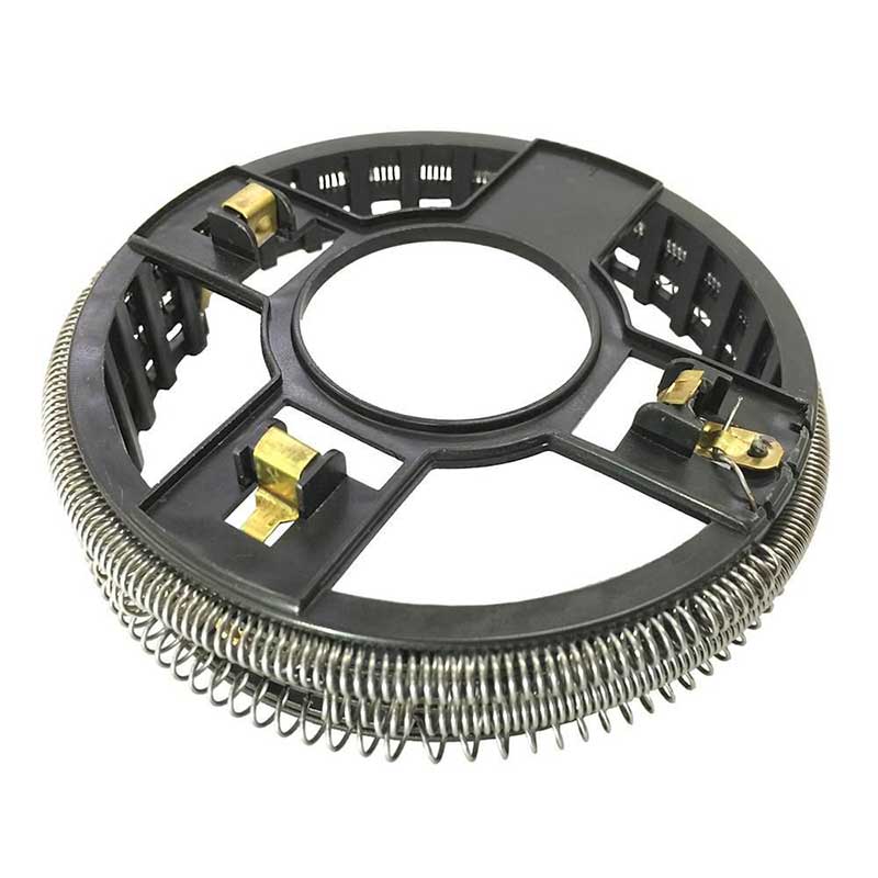 RESISTENCIA DUCHA ELECTRICA 6200W NEGRA "CORONA"