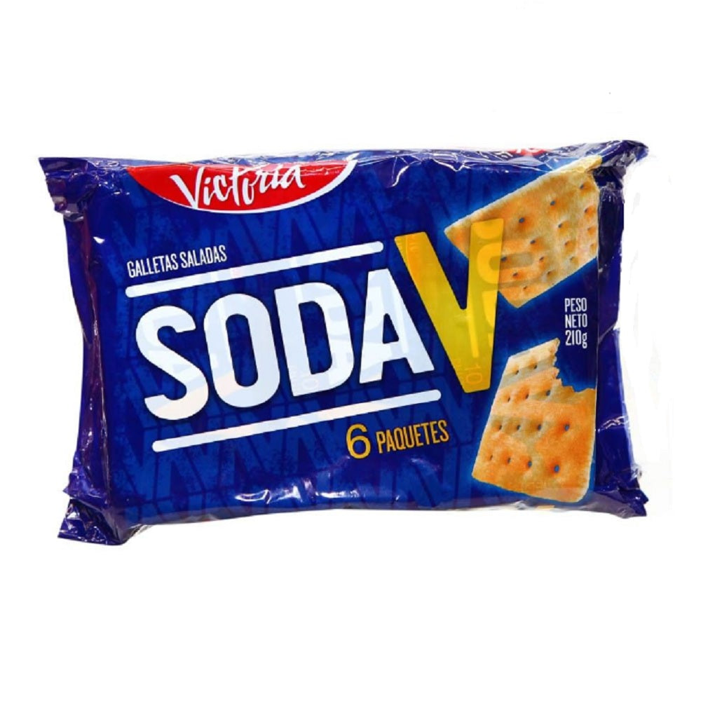 PACK GALLETADO SODA V (X 6 UNID)