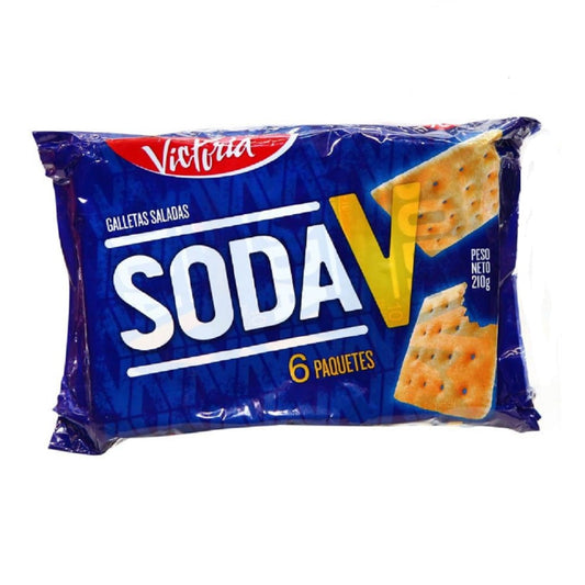 PACK GALLETADO SODA V (X 6 UNID)
