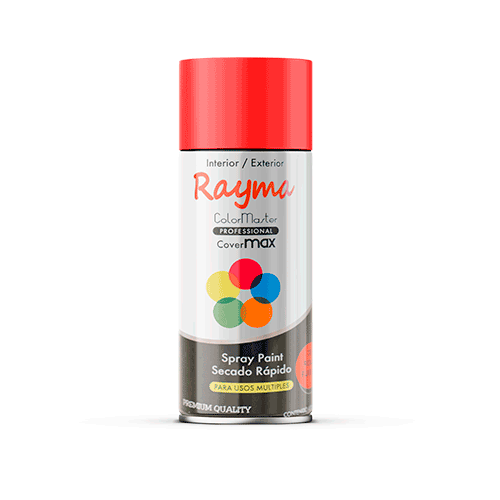 SPRAY PINTURA ACRILICA ROJO FUEGO RAL 3000 400 ML