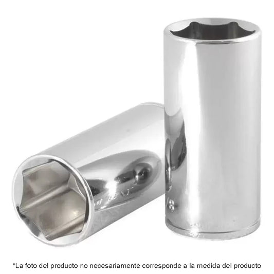 DADO TUBULAR HEXAGONAL 3/8"x 19MM