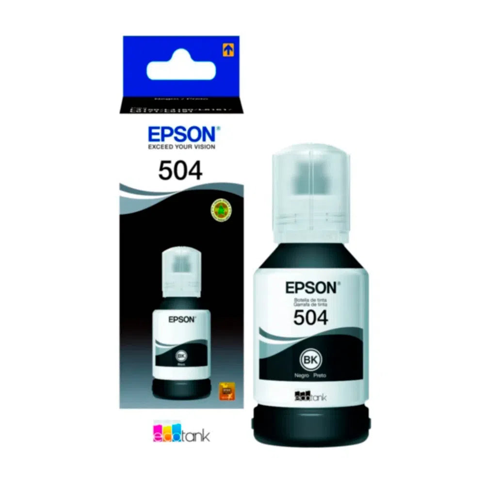 EPSON  - TINTA BLACK T504-120AL
