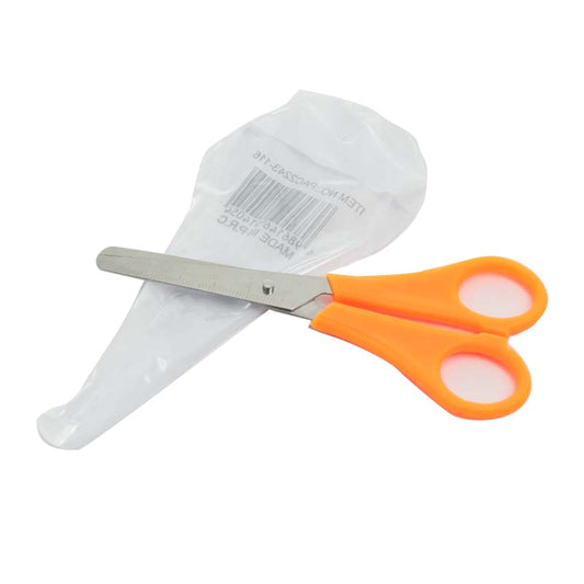 TIJERA ESCOLAR NARANJA