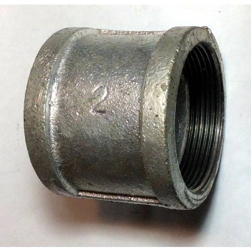 UNION SIMPLE 2" (50mm) GALVANIZADA