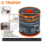 ESTAÑO SOLDAR NUCLEO RESINA 60/40  1MM X 450G ELECTRONICA ROLLO "TRUPER"