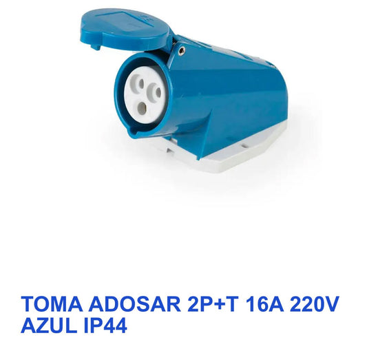 TOMACORRIENTE AEREO 16A + 2P + T 250 V