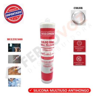 SILICONA TUBO TRANSPARENTE ANTI HONGO