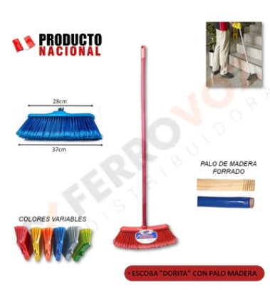 ESCOBA INC. PALO MADERA "DORITA"