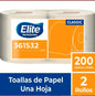 PAPEL TOALLA  ELITE JUMBO CLASSIC 200 METROS PAQUETE X 2 UNIDADES X 200 MT