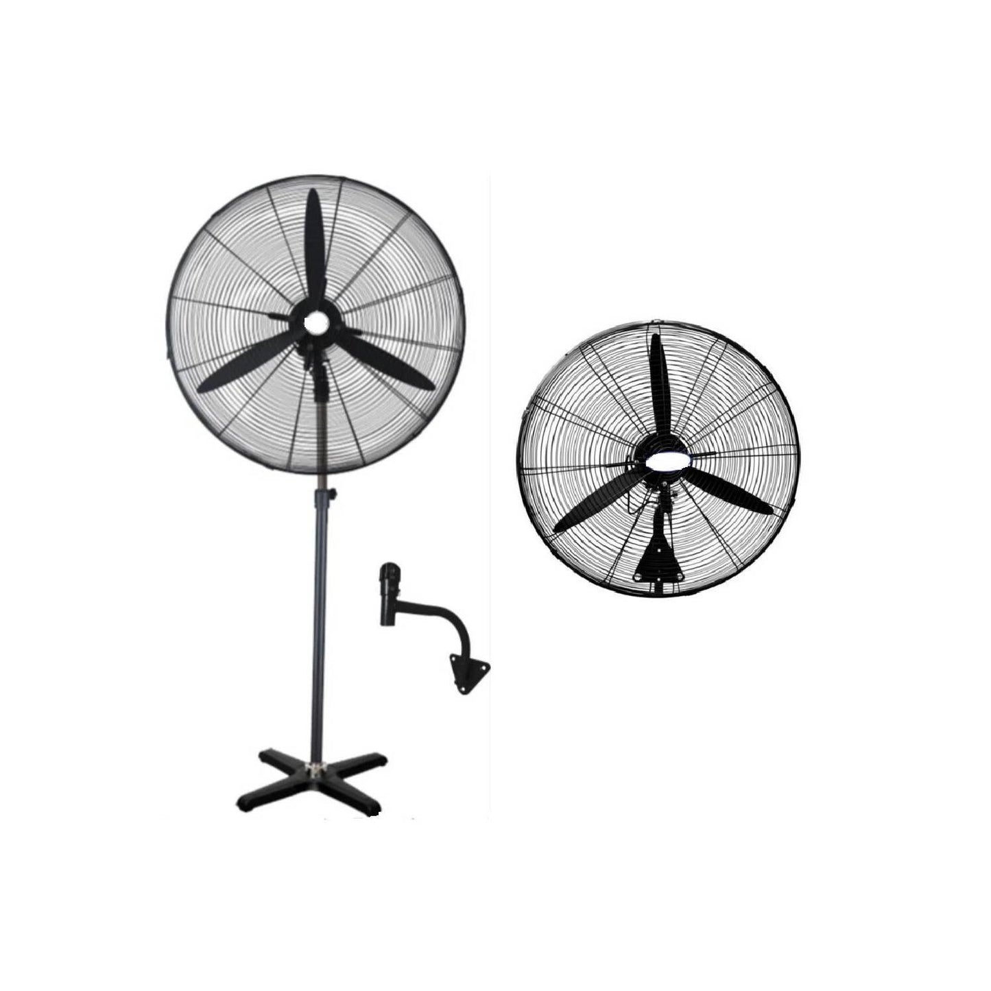 Ventilador Industrial 2 en 1: Evolution ELS-WF-30" con Motor de 190 watts