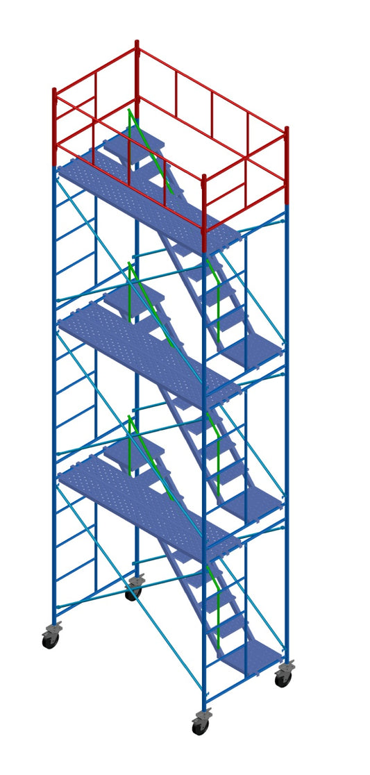 ANDAMIO CONVENCIONAL 3 CUERPOS CON ENSAYO UNI