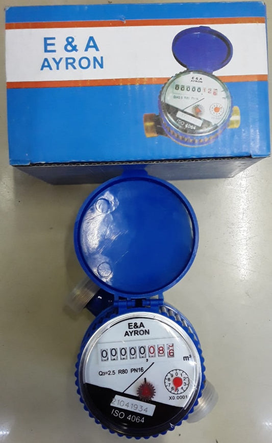 MEDIDOR AGUA  1" x 3/4" "AYRON"