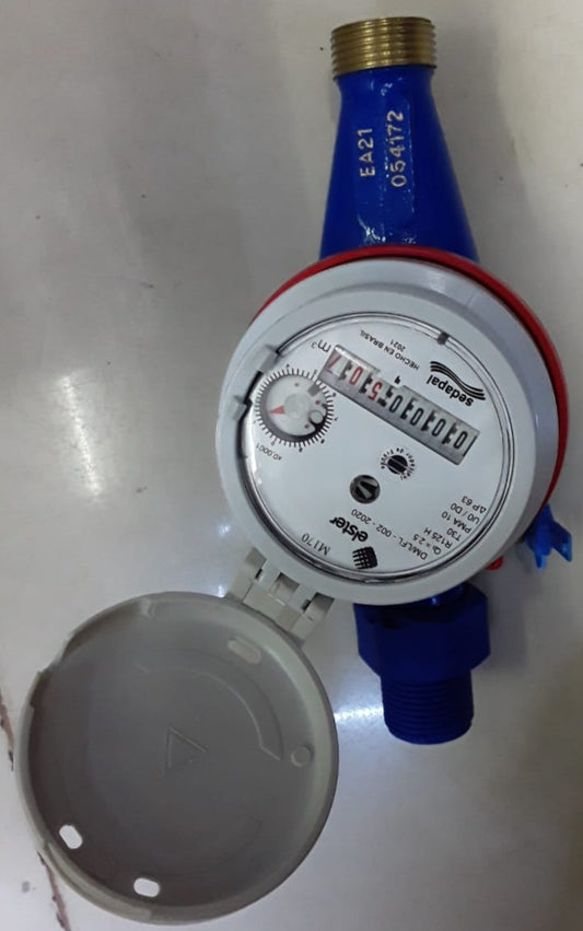 MEDIDOR  AGUA 3/4" X 1/2"   "ELSTER"