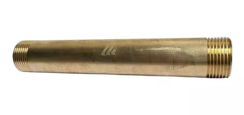 NIPLE BRONCE 1/8" x 6"