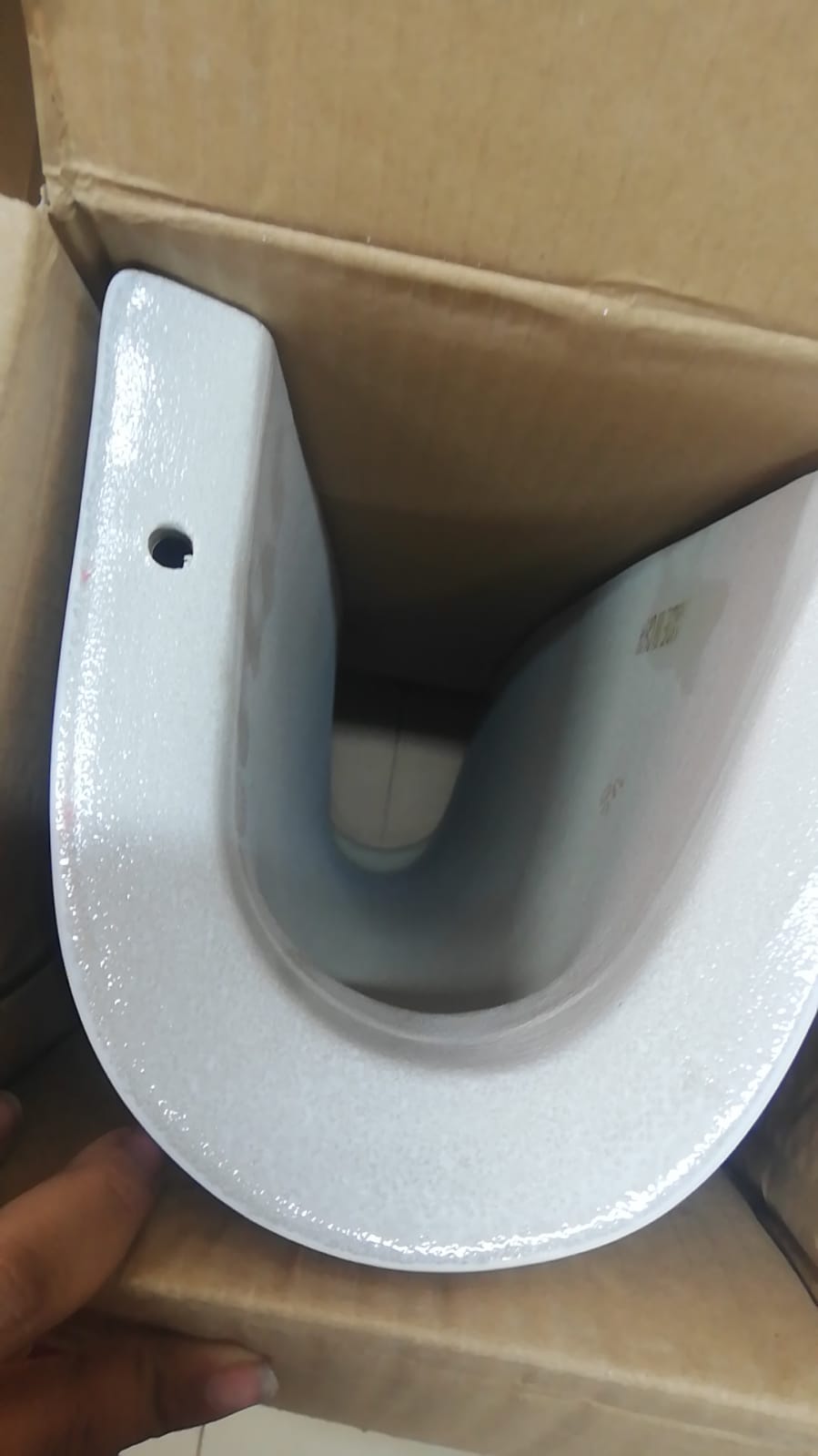 LAVATORIO BLANCO C/REBOSE + PEDESTAL "FRENCIA"