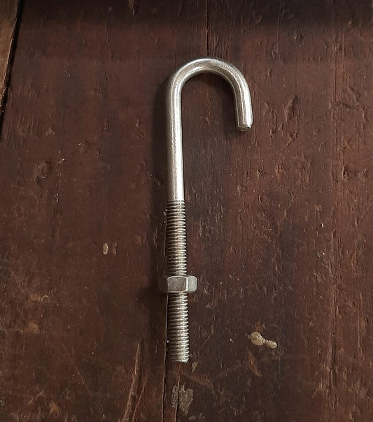 GANCHOS J ZINC 1/4 X 3.1/2"