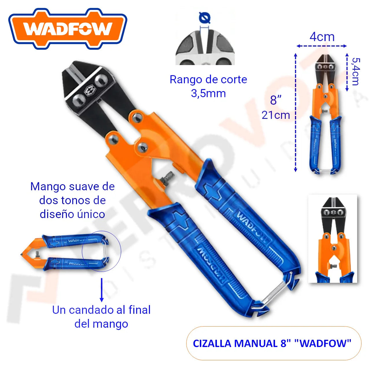 CIZALLA MANUAL MINI 8" "WADFOW"