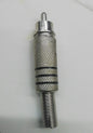 CONCECTOR PLUG RCA MACHO METAL