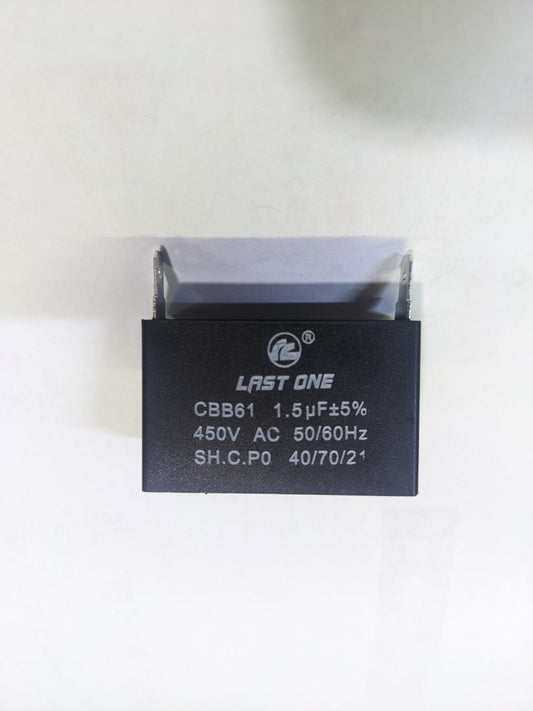 CAPACITOR DE ARRANQUE 1.5 UF HY88-A 450VAC