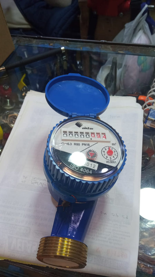 MEDIDOR  AGUA 1" X 3/4" UNI CHORRO  "ELSTER"