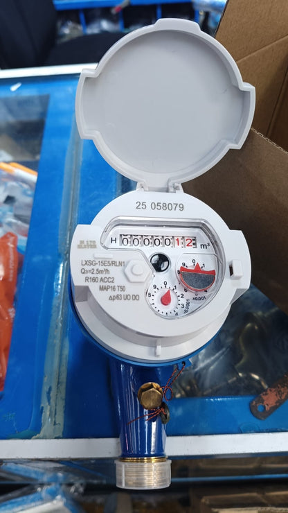 MEDIDOR  AGUA 3/4" X 1/2"   "ELSTER"