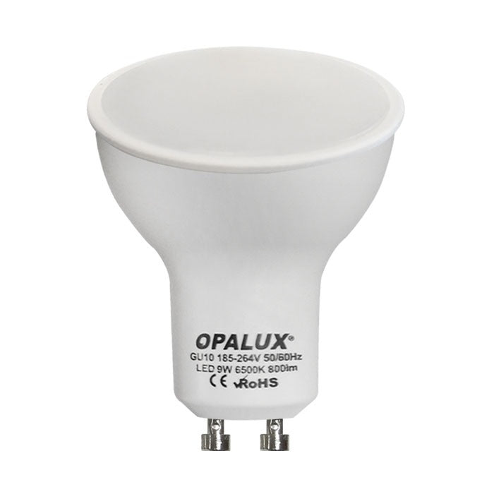 FOCO DICROICO 9 W LUZ CALIDA "OPALUX"