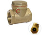LLAVE CHECK BRONCE 3/4" "VALMAX"