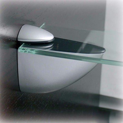 SOPORTE VIDRIO PICO LORO AC.INOX ( X UND ) "ITALOCK"S"