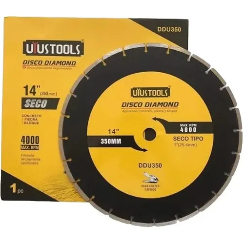 DISCO CONCRETO 14" UYUSTOOLS