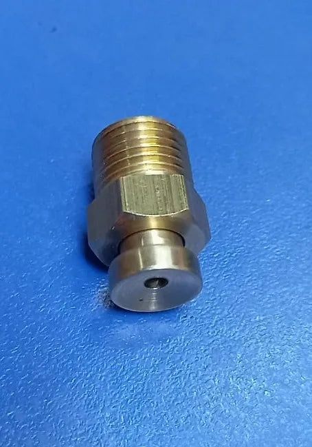 VALVULA PUSH DE SEGURIDAD BRONCE 1/4" COMPRESOR AIRE
