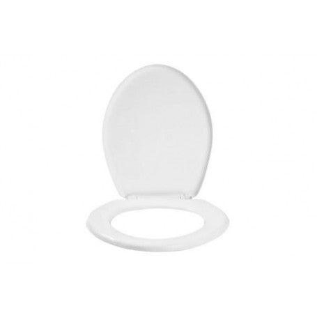 ASIENTO P/INODORO LIVIANO MOPLEN BLANCO R.P "FIORI"