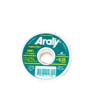 HILO PESCAR NYLON VERDE #35 "ARALY"