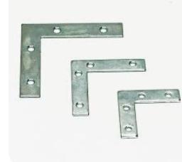 ANGULO PLANO METAL 40MM UNID (NO INC. TORNILLOS)