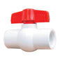 LLAVE PASO PVC C/R 1" "COMERCIAL"