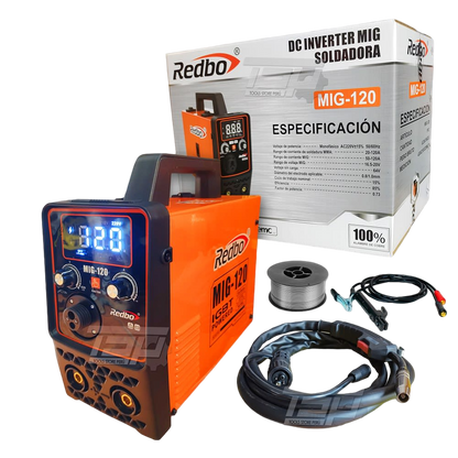 INVERSORA SOLDAR MIG-120 "REDBO"