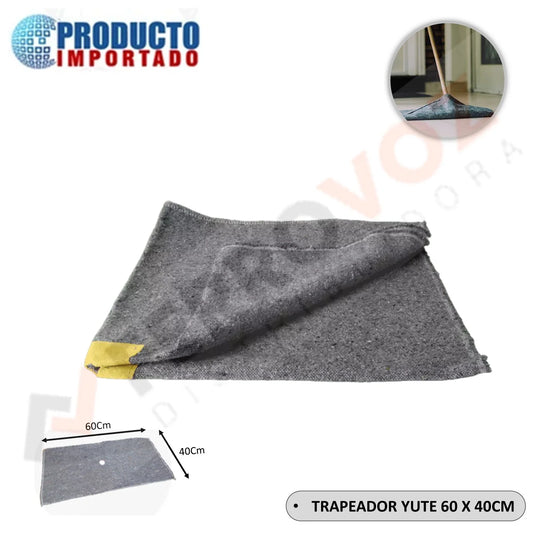 TRAPEADOR YUTE 80CM X 38CM