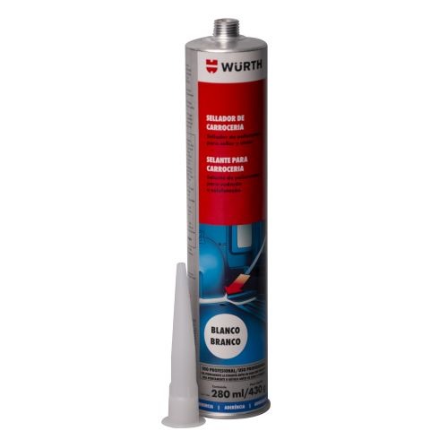 SELLADOR ADHESIVO POLIURETANO BLANCO 280 ml. "WURTH"