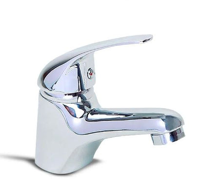 CAÑO MEZCLADOR P/LAVATORIO BAÑO MONOCOMANDO NEO CORAL EKO 400 GR "FRATELLI"