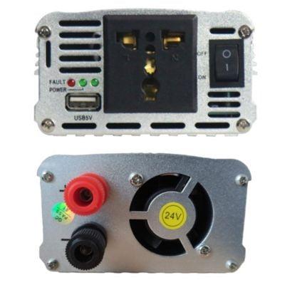INVERSOR DE CORRIENTE PARA AUTO DE 24V A 220V USB 1000W SANTOFA