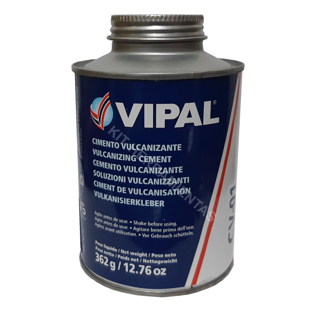 CEMENTO VULCANIZANTE PARCHE 362 gr. " VIPAL "