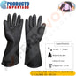 GUANTES JEBE INDUSTRIAL QUIMICOS "L" CALIBRE 35-30CM "PROFIELD"